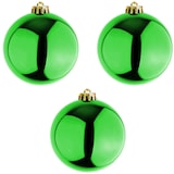 thumbnail of 3 Stück XXL Weihnachtsbaumkugeln Christbaumkugeln Lime Ø 20cm