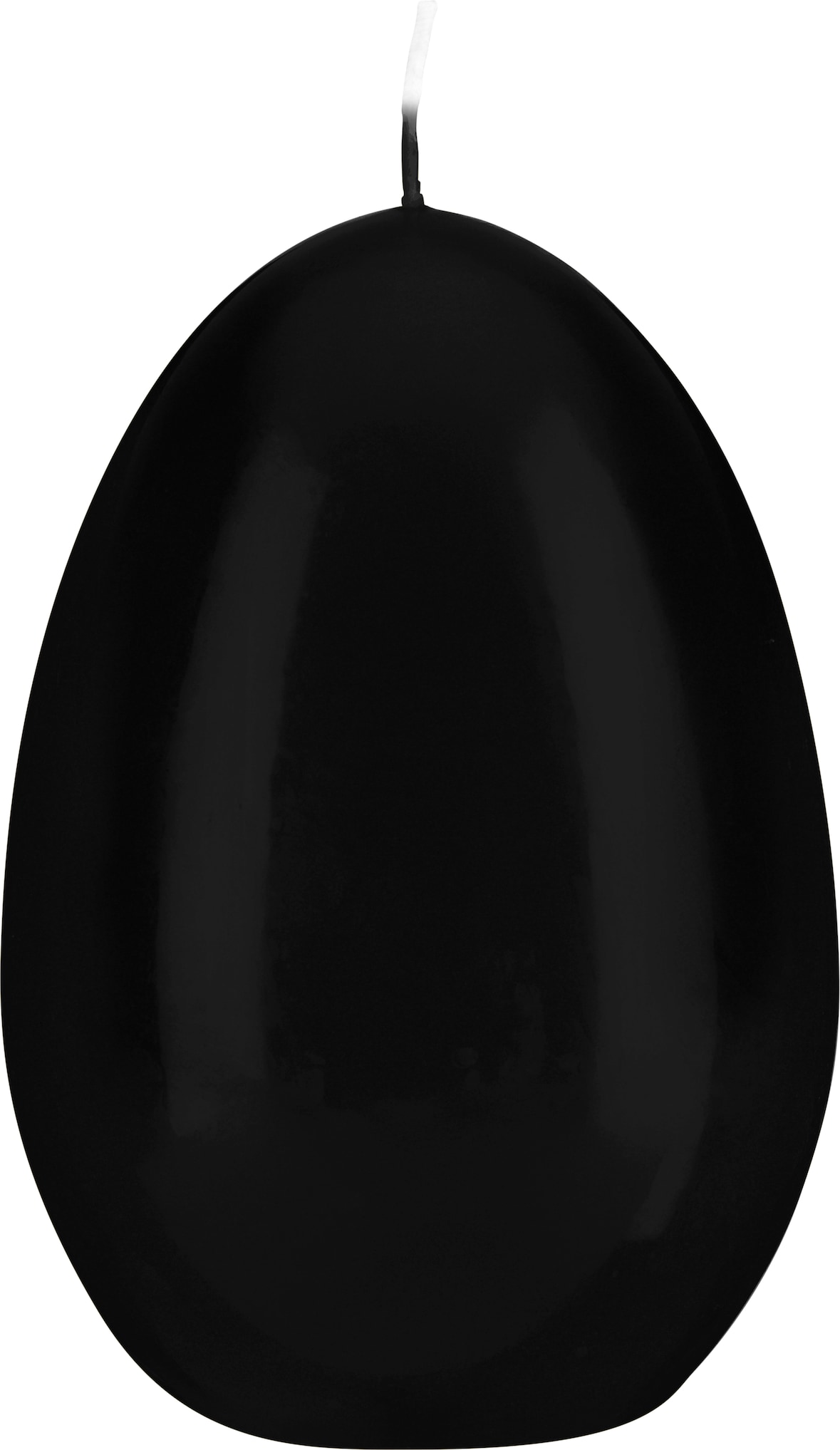 Eikerzen Klarlack Schwarz 120 x Ø 80 mm, 6 Stück