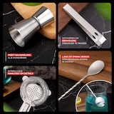 thumbnail of HGMD Cocktail Set - 16-Delige set - Cocktail Shaker Set (750ml) - Cocktail shaker set