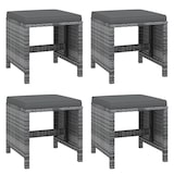 thumbnail of vidaXL 21-tlg. Garten-Essgruppe mit Kissen Poly Rattan Grau