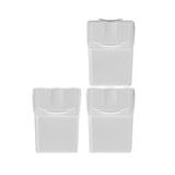 thumbnail of Set de 3 cubos de basura KEDEN SORTIBOX para reciclado, blanco, 60L