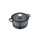 thumbnail of Bräter/Kochtopf,  rund, Gusseisen, schwarz/grau - b.iron, ? 20 cm