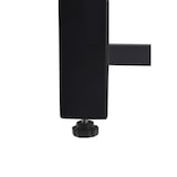 thumbnail of METRO PROFESSIONAL Gastro Stehtisch Lynx, Alu/Eukalyptus, 142 x 70 cm, rechteckig, schwarz