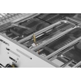 thumbnail of Griglia a gas Hendi Quattro con 4 bruciatori e 2 vaschette raccogli-gocce in acciaio inox