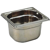 thumbnail of Bourgeat bac gastronorme plein inox   sans anse GN 1/6 profondeur 6.5 cm
