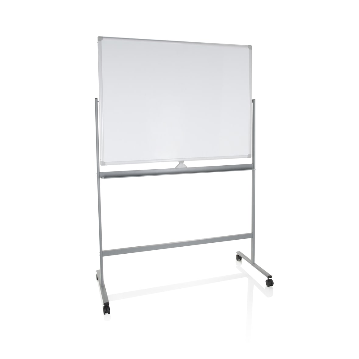 Whiteboard / Wendetafel MULTIBOARD I magnetisch weiß / silber hjh OFFICE
