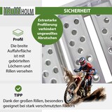 thumbnail of DREIBREIT by TRUTZHOLM 3-fach Auffahrrampe klappbar 255cm Tragkraft 1020kg Alu grau gelocht gerillt