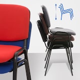 thumbnail of Silla  de Conferencia Ken Negro