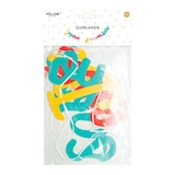 thumbnail of Guirlande joyeux anniversaire multicolore 2m50 (12 unités) MESA BELLA