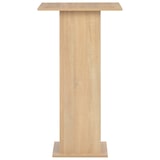 thumbnail of Mesa alta de bar color roble 60x60x110 cm