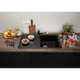 thumbnail of BLANCO SONA 5 S Einbauspüle / SILGRANIT / Cafe / reversibel / Stopfen -