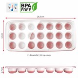 thumbnail of Westmark 2 Eiswürfelbereiter mit Deckel Stella, 52282270