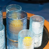 thumbnail of Bougie grande sphère 8 cm moutarde x6 -  Jaune Rond Cire Amadeus 8.3x8 cm