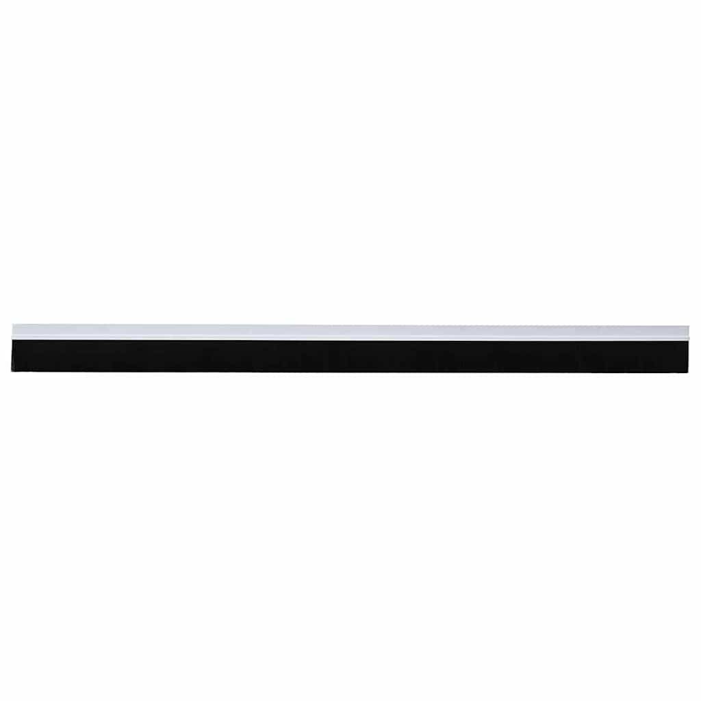 vidaXL Zelfklevende Deurborstels 2 pcs Wit 100 cm Aluminium Legering