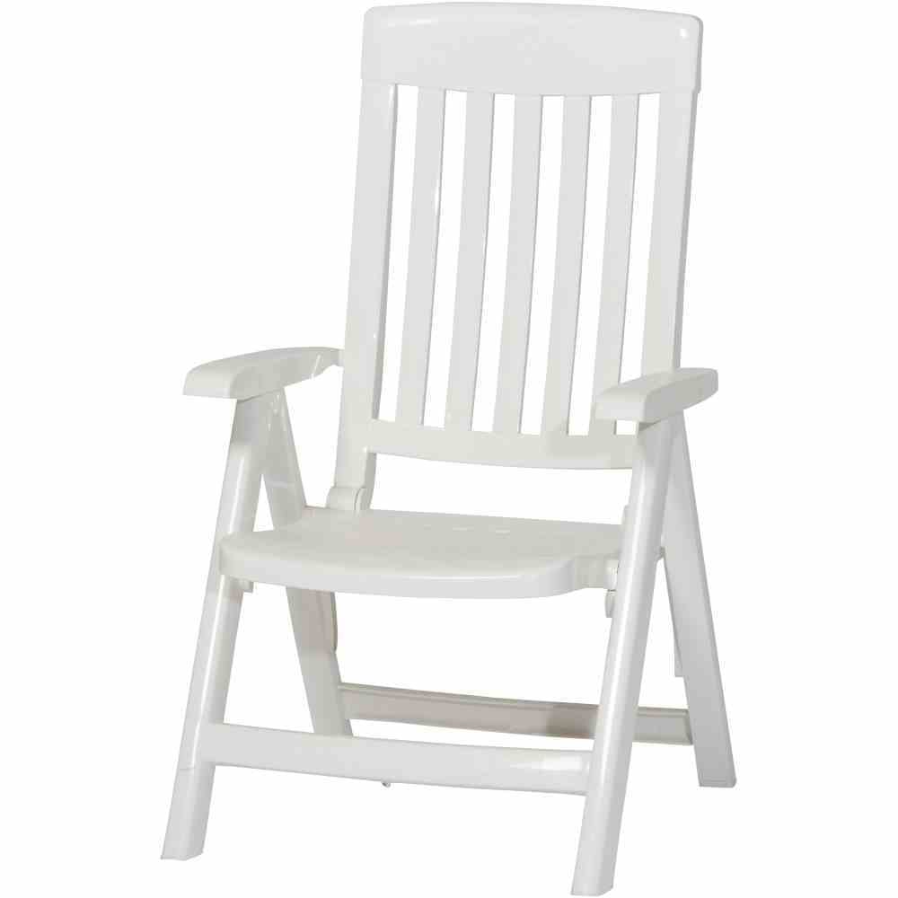 SIEGER  Palma Palma Klappsessel, weiß