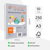 thumbnail of Paquete de folios A3 de 250gr con 50 Hojas Blancas para Uso Escolar y Entornos Laborales- Ofituria