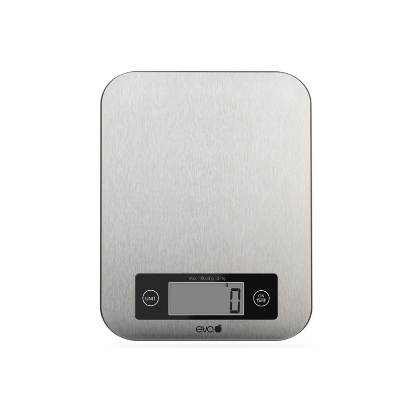Eva balanza de cocina digital acero inoxidable 10kg 1g;