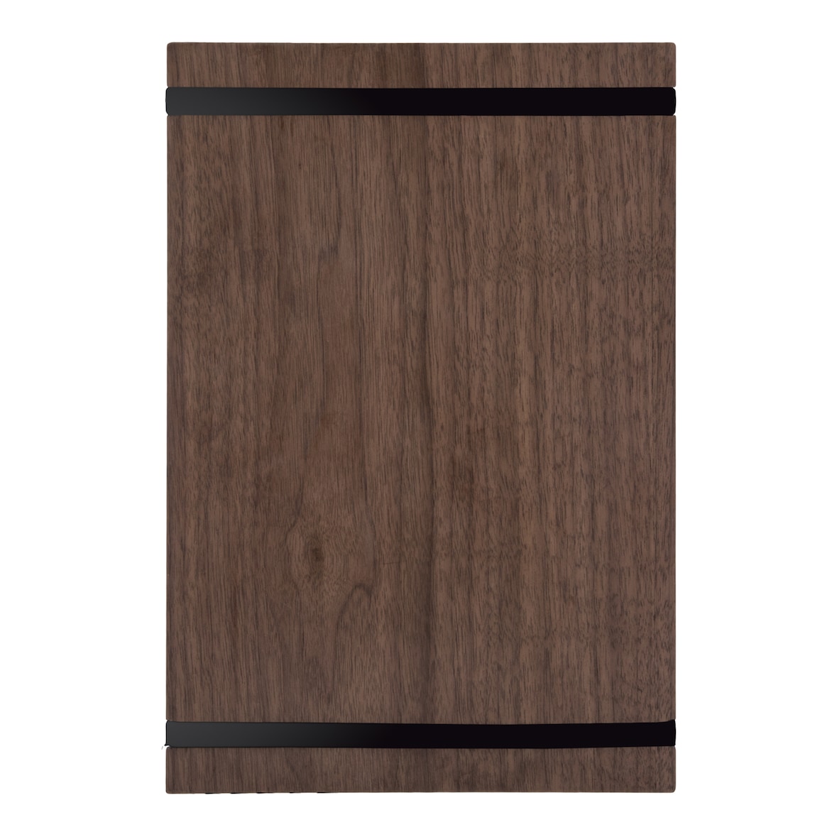 Securit® Porte-menu gamme noyer - Panneau en bois avec bandes élastiques