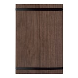 thumbnail of Securit® Porte-menu gamme noyer - Panneau en bois avec bandes élastiques