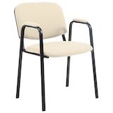 thumbnail of Besucherstuhl ZAGREB - Stoff Creme 53x55x79 cm | Besucherstühle Konferenzstuhl Wartezimmerstuhl Bürostühle Bürostuhl Konferenzraum Wartezimmer