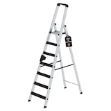 thumbnail of PROREGAL Stufen-Stehleiter einseitig begehbar mit clip-step relax 7 Stufen