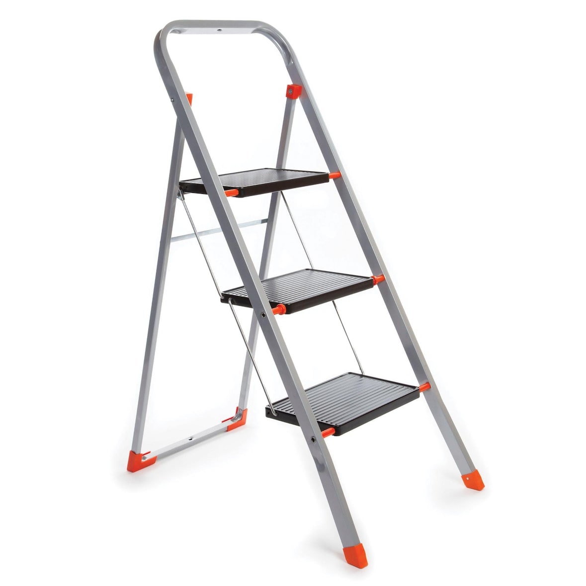 Escada, 3 degraus, dobrável