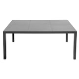 thumbnail of Gartentisch 10-Sitzer aus Aluminium und Keramik grau