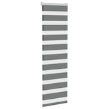 thumbnail of vidaXL Doppelrollo Dunkelgrau 40x100 cm Stoffbreite 35,9 cm Polyester