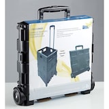 thumbnail of Garden Friend Carrello pieghebole con cassa in plastica e alluminio portata massima 25 kg Nero