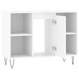 thumbnail of vidaXL Badschrank Hochglanz-Weiß 80x33x60 cm Holzwerkstoff