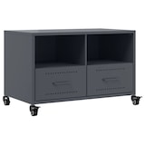 thumbnail of vidaXL TV-Schrank Anthrazit 68x39x43,5 cm Stahl