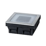 thumbnail of Paulmann Solar LED Bodeneinbauleuchte Cube IP67 2700K 3,6lm Edelstahl#Klar 93774