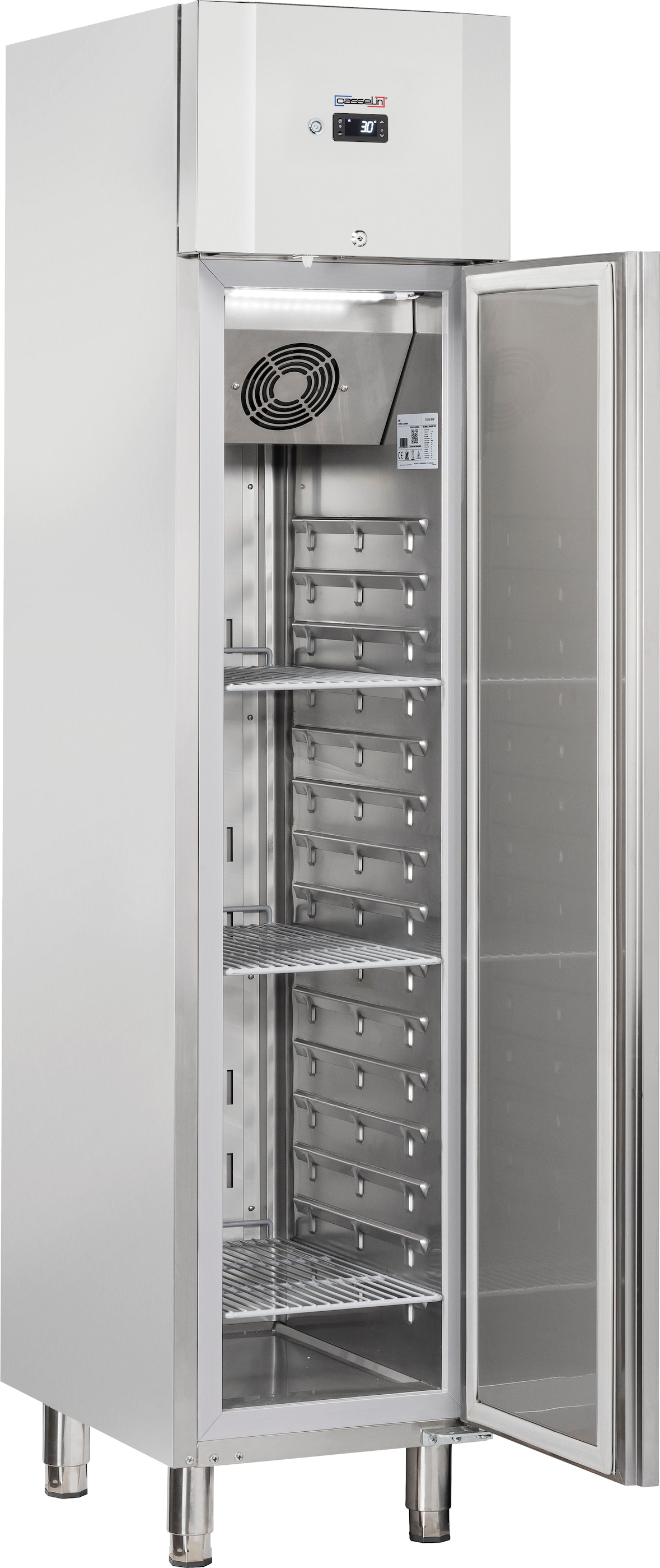 Kühlschrank 235 L Stahl CAP235L Casselin