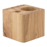 thumbnail of Securit® Porta-conta "Block" - Madeira acabamento teca