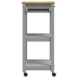 thumbnail of vidaXL Keukentrolley MONZA 60x40x90 cm massief  grenenhout