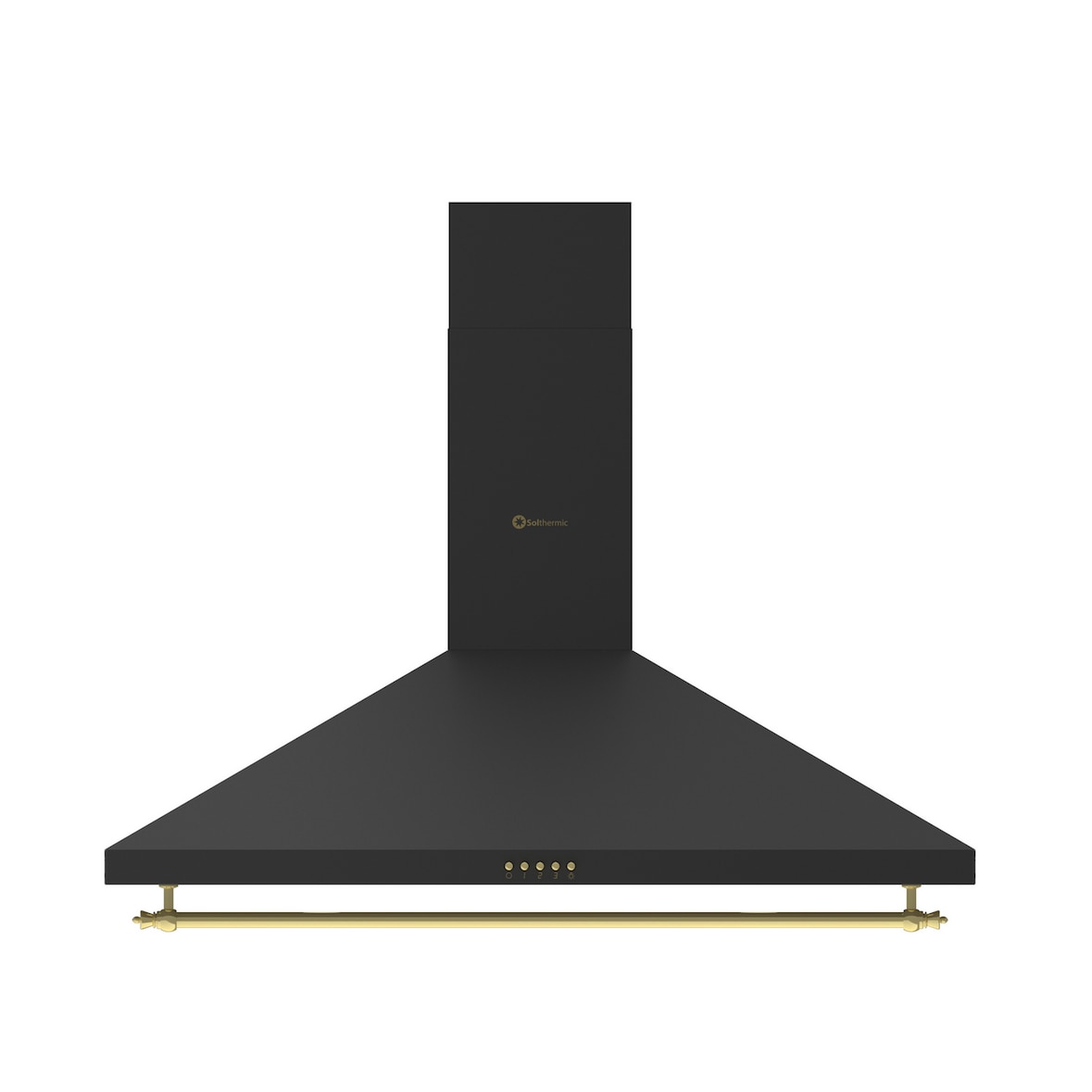 Solthermic Campana De 60 Negra Rústica H60pr