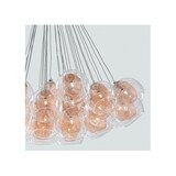 thumbnail of Pendelleuchte Hängeleuchte Hänge Deckenleuchte Metall Glas kupfer145cm Ø.77 cm