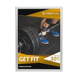 thumbnail of Cadre articulé - A2 - profilé 32 mm - argent anodisé - coin à onglet  - VKF Renzel