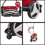 thumbnail of Einhell Handrasenmäher GE-HM 38 S mit 38cm Schnittbreite mit 4-stufiger Höhenverstellung