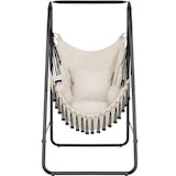 thumbnail of tectake Fauteuil suspendu ALISON style boho avec une capacité de charge de 160kg - beige - 405393
