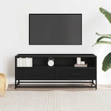 thumbnail of vidaXL TV-Schrank Schwarz 100x34,5x40 cm Holzwerkstoff und Metall