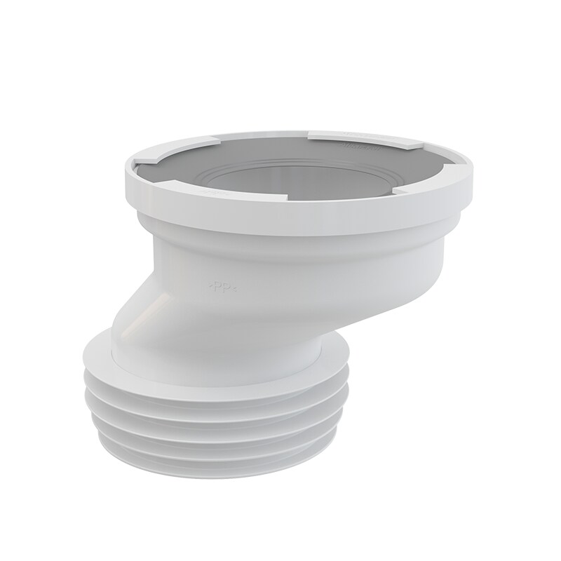 Alcadrain A991-40  WC-Anschlussmanschette exentrisch 40 mm DN110 weiß