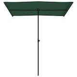 thumbnail of Parasol de jardin avec mât en aluminium 180x110 cm vert Modèle Terrasse Prestige Prime