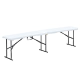 thumbnail of Banco plegable Rekkem HDPE 180 x 30 x 45cm x5 Blanco