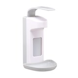thumbnail of Relaxdays Desinfektionsspender, mit Tropfschale, Hygiene Wandspender Händedesinfektion, Armhebelspender für 500 ml, weiß