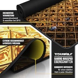 thumbnail of Titanwolf Gaming Mauspad, 900 x 400mm XXL Mousepad, verbessert Präzision & Geschwindigkeit, Luxus