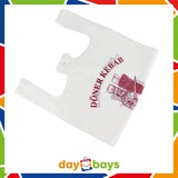 thumbnail of DayBays 6000 Stk. Hemdchentragetaschen 28+14x48 cm HDPE Mit Druck "DÖNER KEBAB"