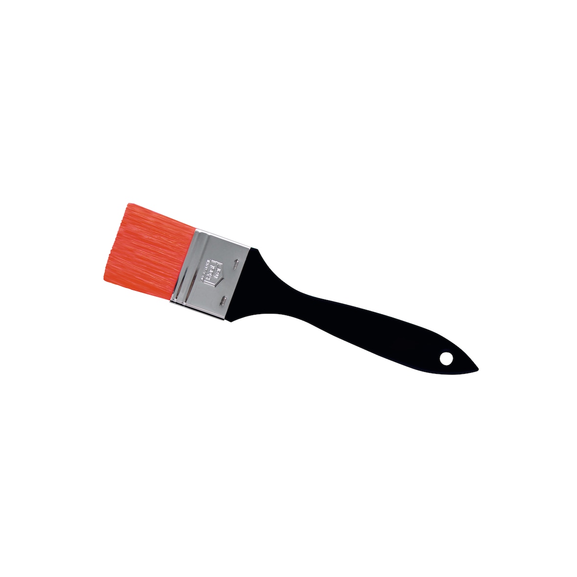 Schneider - Bäckerpinsel mit rotem Nylonbesatz, 60 mm, schwarzer Kunststoffstiel mit Bohrloch