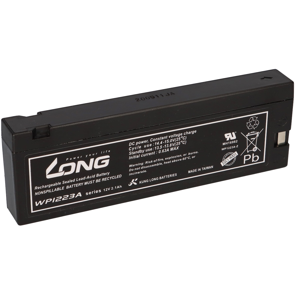 Long WP1223A Video Akku 12V 2100mAh