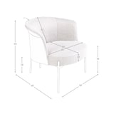thumbnail of Angel Cerdá  Poltrona in tessuto grigio e similpelle grigio scuro 5109C